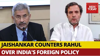 Foreign Minister S Jaishankar Counters Rahul Gandhi Over Modi Govt's Foreign Policy