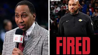 FIRST TAKE | "Did The Lakers Make A Huge MISTAKE??" Stephen A. Reacts to The firing of Darvin Ham