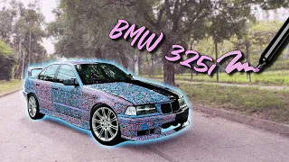 Pintamos el BMW con MARCADOR!!!