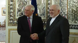 Borrell discuss with Zarif Iran Nuclear Deal in Tehran