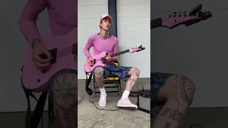 MGK is playing "Nothing Else Matters" on his guitar | #shorts