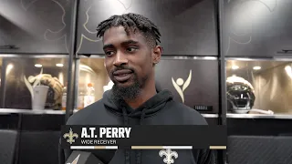 A.T. Perry interview | 2024 Saints OTAs 5/21/2024