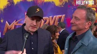 Kevin Feige & Louis D'Esposito Red Carpet Revelations at Premiere of 'Ms Marvel'