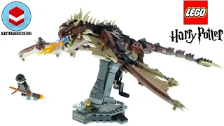 LEGO Harry Potter 76406 Hungarian Horntail Dragon Speed Build