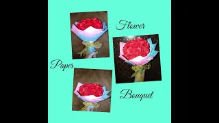 DIY Paper Flower Bouquet/ Easy Tutorial/ For Valentine/  Kath Ideal