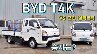 BYD T4K, 포터 독주 끝났다! 구성이 너무 좋은데?