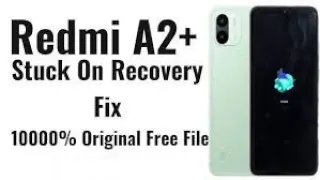 REDMI A2 A2+ POCO C51( WATER )All error fix auto recovery mode  auto Fastboot device By CM2 V2