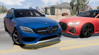 Realistic Car Crashes 72 - BeamNG Drive