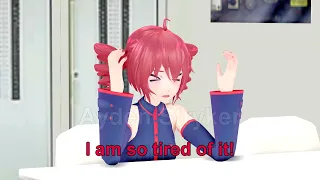 [MMD Talkloid] Teto's rant gets interrupted by a certain someone...