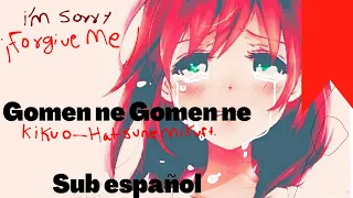 Gomen ne, Gomen ne,(lo siento, lo siento)-Kikuo-Ft.Hatsune Miku-Traducida al español!