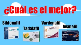 💊SILDENAFILO | TADALAFILO | AVANAFILO | VARDENAFILO | ¿Cuál es el mejor para la DISFUNCIÓN ERECTIL?