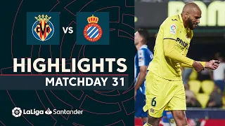 Highlights Villarreal CF vs RCD Espanyol (4-2)