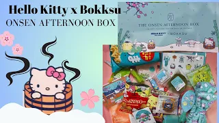 MY LAST BOX.. Hello Kitty x Bokksu Onsen Afternoon Box