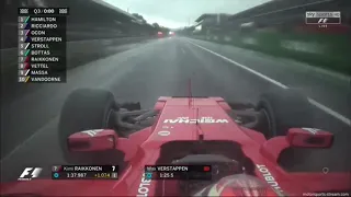 Monza 2017 Kimi Räikkönen outqualifies Sebastian Vettel  🏎