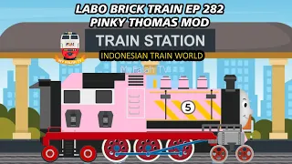 Labo Brick Train Game EP 282  - Pinky Thomas or James #TrainGame