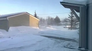 Windstorm in Palmer Alaska (12-22-2022)