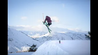 Jackson Hole Massive Air, Backcountry Skiing, Straight lines & Couloirs   O leeps   (Skiing #243)