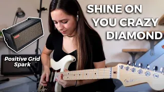 Pink Floyd - Shine On You Crazy Diamond solo (Spark amp)