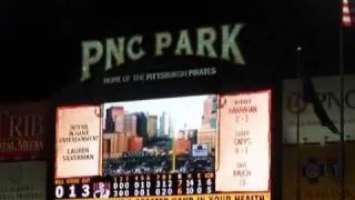 Replay of Near Home Run ball at PNC Park