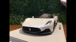 1/18 BBR Maserati MC20 2020 Bianco P18191A