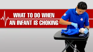 What to do when an infant is CHOKING?