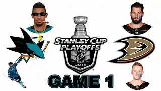 SHARKS vs. DUCKS Game 1 - Cynalysis