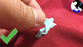 How to Remove Gum From Clothing (Super Easy)!!