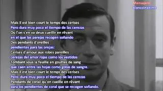 35 ► Le temps des cerises ► Yves Montand