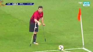 Un match de football des handicapés 😥😥