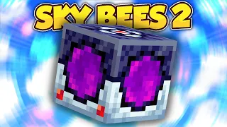 Minecraft Sky Bees 2 | RESOURCEFUL BEES AUTOMATION & ENDERMAN DNA! #4 [Modded Questing Skyblock]