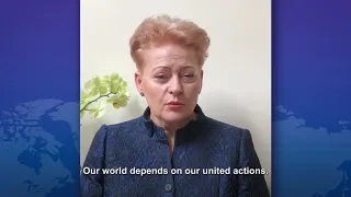 #Coronavirus - Dalia Grybauskaitė on joining the Coronavirus Global Response