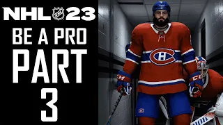 NHL 23 - Be A Pro Career - Part 3 - "Welcome To The NHL"