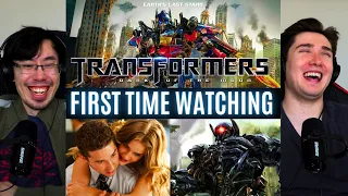 REACTING to *Transformers 3: Dark of the Moon* THIS MOVIE IS WILD!! (First Time Watching) Action