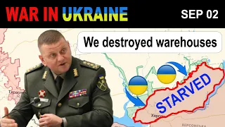 02 Sep: Ukrainians DESTROY All Supplies and Reinforcements | War in Ukraine Explained