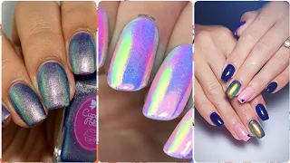 Most unique and stylish aurora nail art designs | 🔮 AURORA NAILS TREND | 2021 | Angel Paper