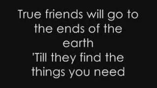 Hannah Montana - True Friend + Lyrics