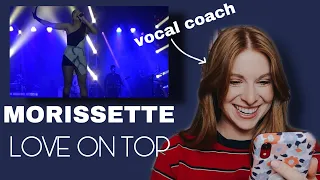 Vocal coach reacts to Morissette Amon's Love on top