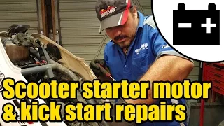 Honda Dio starter & kick start diagnostics & fix #1422