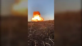 У ЗСУ показали момент знищення російського танка