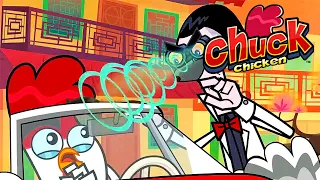 Chuck Chicken Full episode 💥 The mind thief 🔥🛸 New - Superhero cartoons  - Action Cartoon