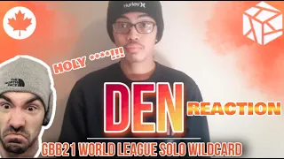 REACTION!!! | DEN | Grand Beatbox Battle 2021: World League Solo Wildcard | Feel It Still