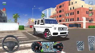 Taxi Sim 2020 🚕 💥 Driving Mercedes Benz G Wagon in City || Taxi Game 56 || Alpha Mobile gaming