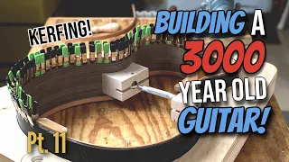 How To Build An Acoustic Guitar. Episode 11 (The Kerfing)