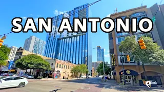 Downtown San Antonio, Texas, 4K Walking Tour #SanAntonio