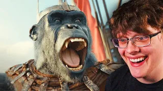 Kingdom of the Planet of the Apes 'What a Wonderful Day' Official Clip REACTION!