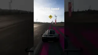 New FH5 speed glitch