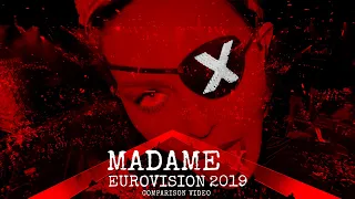 Madonna // EUROVISION 2019 Comparison Video // Fixed Vocals // Dan·K Video Edit // 4K