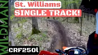 St. Williams SINGLE TRACK near Turkey Point