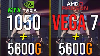 Ryzen 5 5600G (VEGA 7) vs. GTX 1050 | 1080p Test in 8 Games