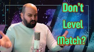 Level Matching in Mixing - Why I Don't Do It